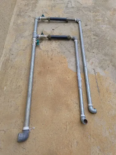 Kit Cavalete Padrão Copasa Duplo Medidor de Água 