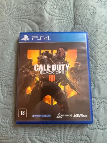 Call of Duty Black Ops 4 PS4 mídia física completo