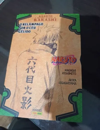 Livro naruto kakashi novel