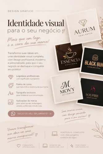 Identidade Visual Para o Seu Negócio!