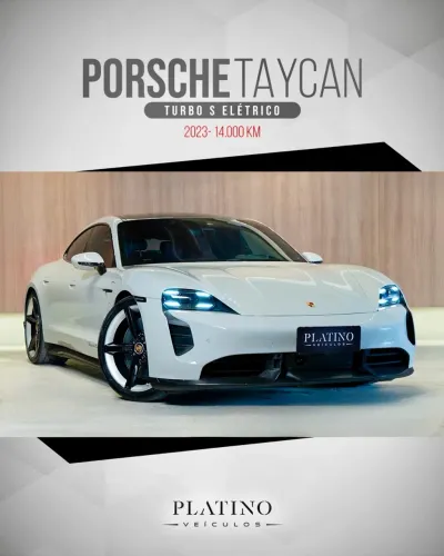 Porsche Taycan Turbo S (elétrico) 2023