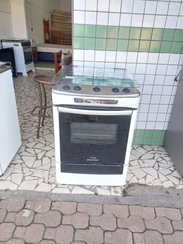 Fogão 4 bocas Brastemp automático
