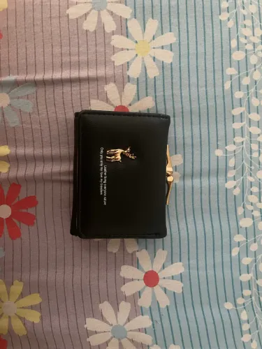 Carteira Preta Feminina Elegante
