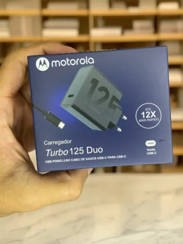 Carregador 125 Duo Motorola USB-C para USB-C an23