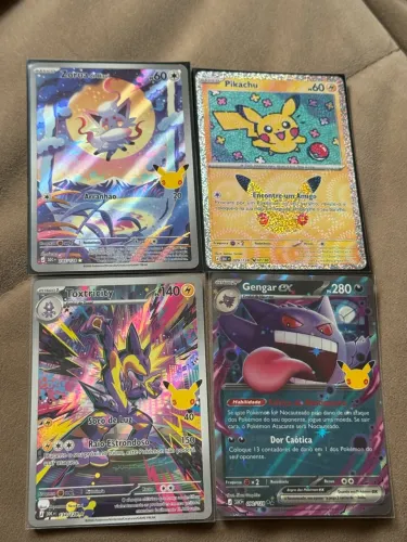 Cartas Pokémon 30 anos tcg