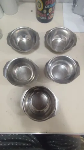 Kit de sobremesa em metal 5 peças