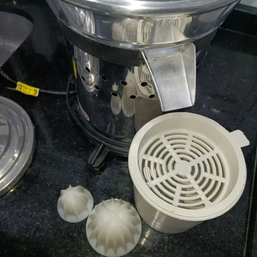 Espremedor de laranja limão muito potente inox 500w