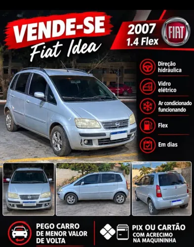 Fiat Idea ELX 1.4 MPI Fire Flex 8V 5P 2008