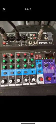 Mesa de som Teyun A6