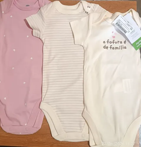 Body para bebê, kit lindo