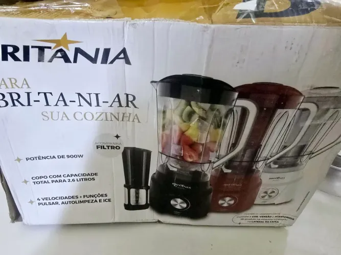 Liquidificador Britania turbo 