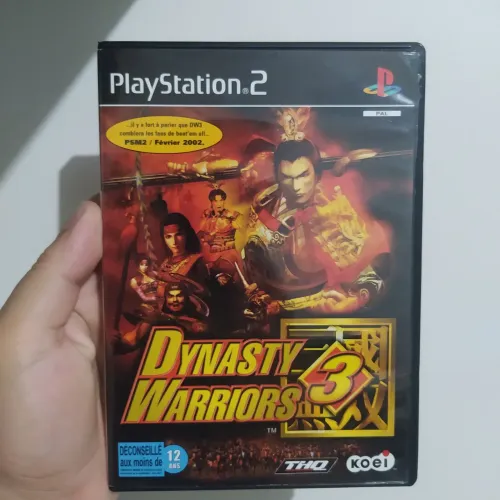 Dynasty Warriors PS2 original mídia física europeu