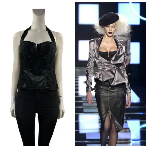 Raríssimo Corset Christian Dior SS04 John Galliano Desfilado na Passarela de 2004