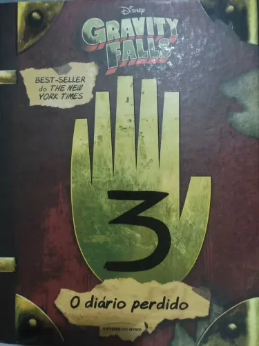 LIVRO GRAVITY FALLS: JORNAL PERDIDO - VOL. 3