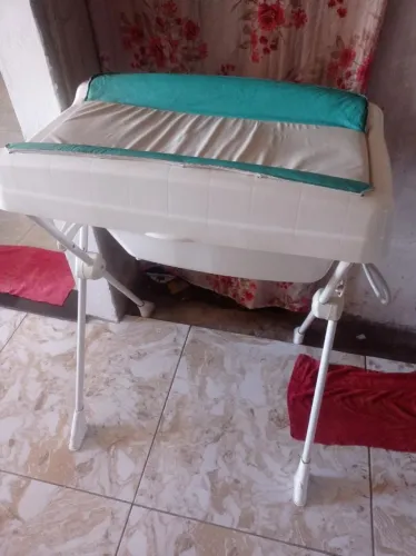 Banheira com trocador 