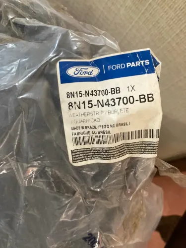 Borracha tampa da mala ecosport 2011/2012