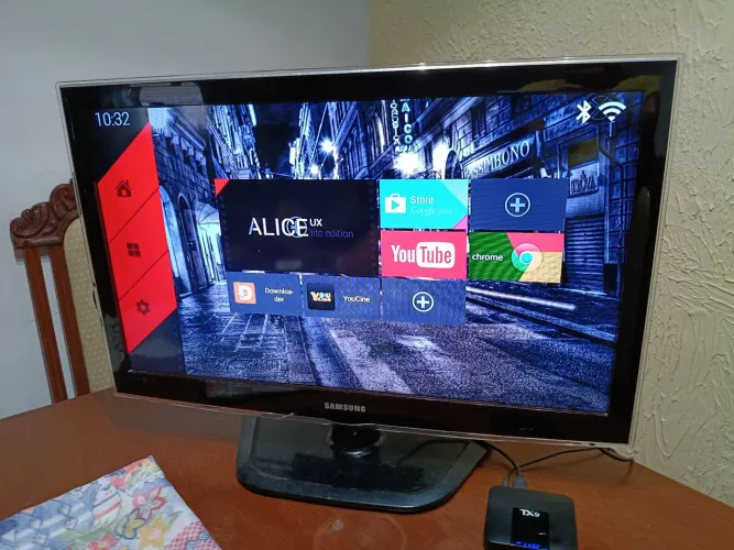 Tv de led Samsung 32 com leia todo anúncio