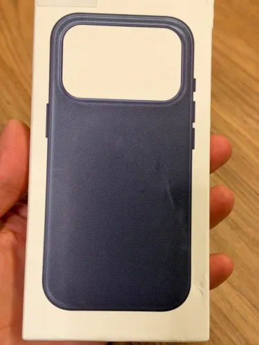 Capa de tecido TechWoven com MagSafe para iPhone 18 Pro Max - Azul-chambray