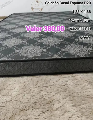 Colchão Casal Espuma D20 NOVO ENTREGO