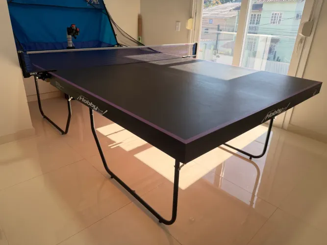 Mesa de Tênis de Mesa (ping-pong) 30mm Black (Hobby TT) ? Padrão de Competição ITTF