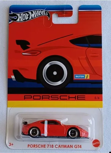 Hot Wheels 2024 *Porsche 718 Cayman GT4* *Série Porsche