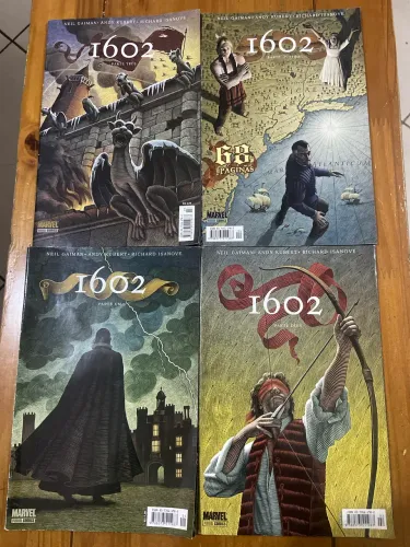 História em quadrinhos  1602 coleção completa marvel (COLECIONÁVEL)
