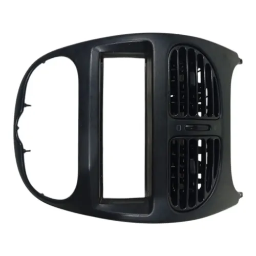 Moldura Painel Central Difusor Radio Peugeot 206 2001 A 2010
