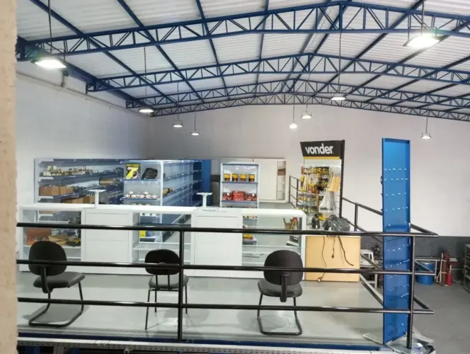 Galpão completa com mezanino, documentação 100% regularizada e pronta para operar! Jacarei