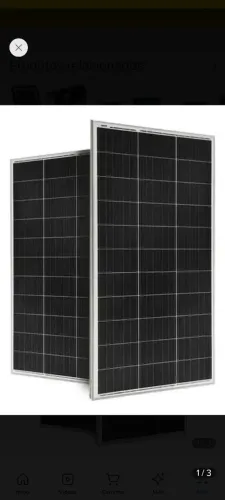 VENDO 4 placas solares com inversor híbrido 2 baterias freedom