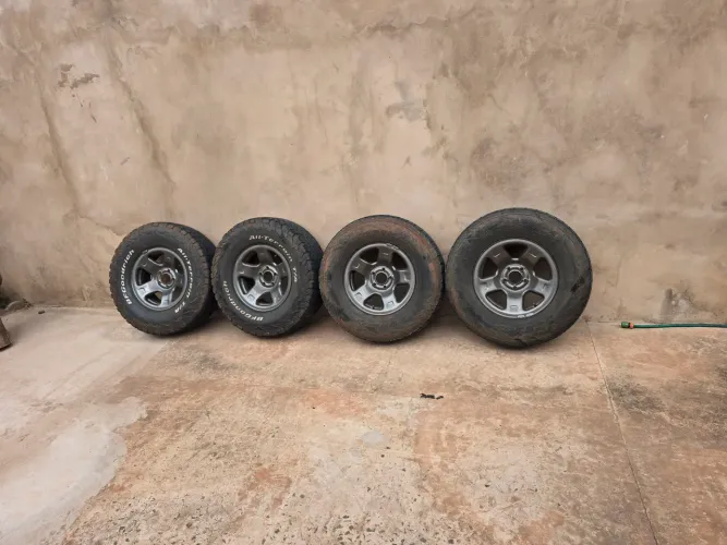 Jogo de rodas aro 16 ford ranger