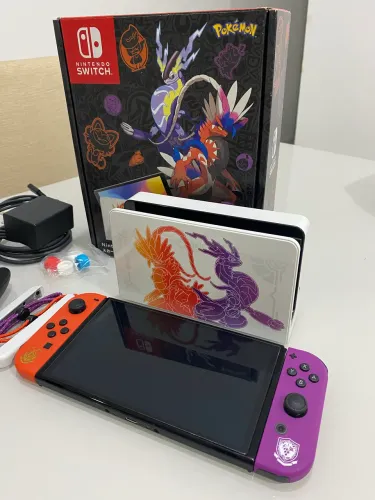 Console Nintendo Switch OLED Pokémon Scarlet & Violet