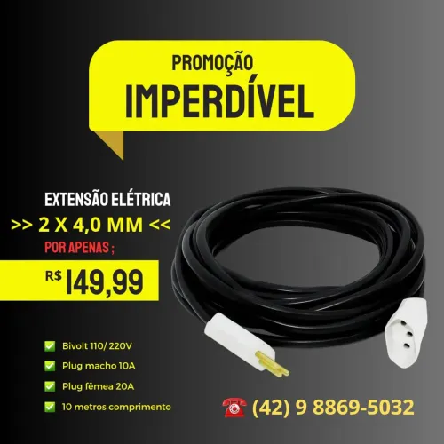Extensão Elétrica Reforçada 