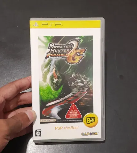 Jogo PSP Monster Hunter Portable 2nd G Original Japão - Completo CIB