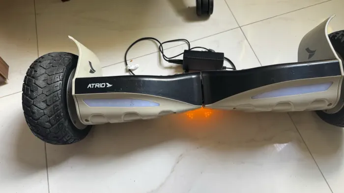 Hoverboard Skate Elétrico Original 8.5 Offroad Led Preto