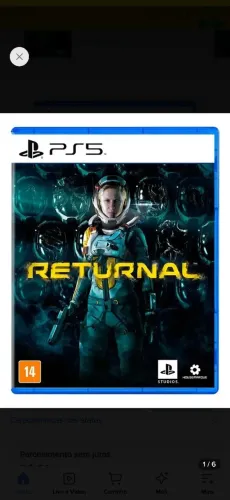 Jogo PS5 Returnal (Mídia Física)