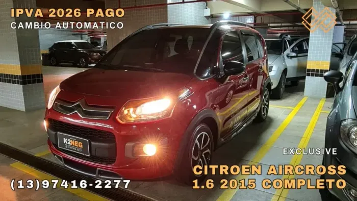 Citroen Aircross Exclusive 1.6 Flex 16V 5P Aut. 2015
