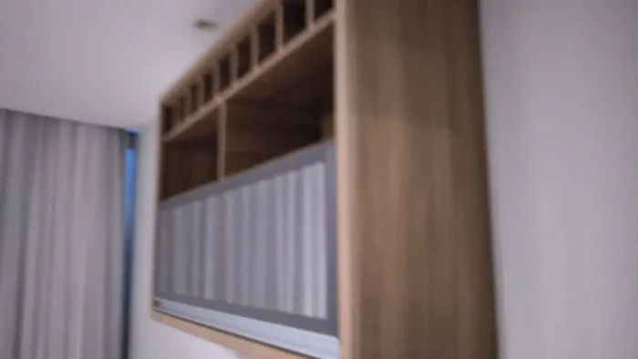 Armário aéreo porta espelhada