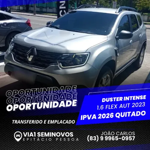 Renault Duster Intense 1.6 16V Flex AUT 2023