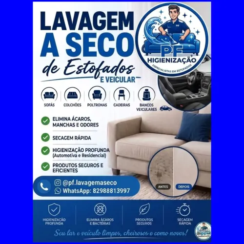 Lavagem de estofados a ceco