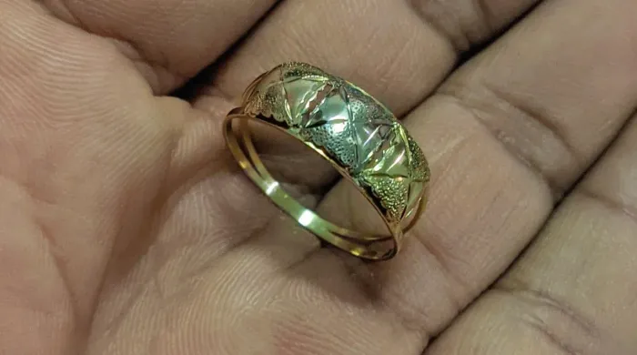 Anel de ouro 18k