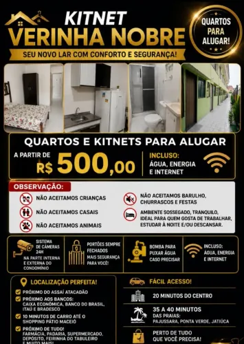kitnet e quarto