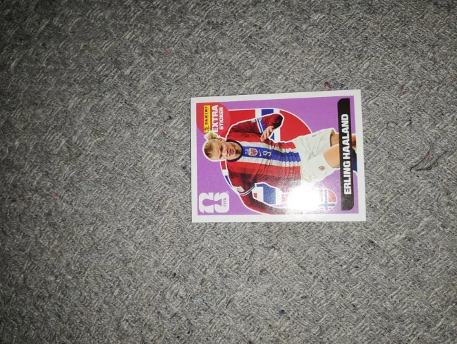 Figurinha legend bordo do Haaland