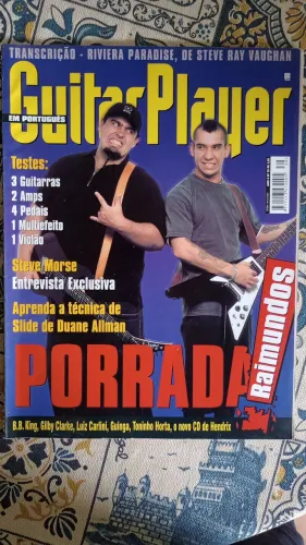 Revista Guitar Player Raimundos 1999