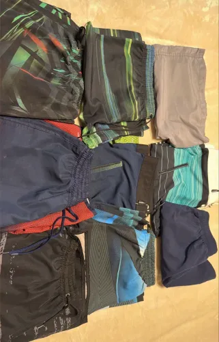 Kit 9 Bermudas para Praia, Piscina