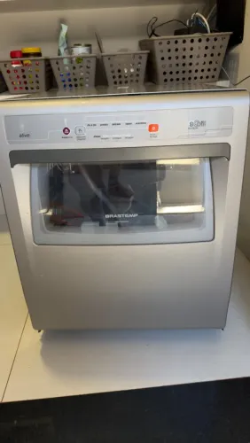 Vendo Lava Louças Brastemp 8 serviços, Serviços Ative! Cor Prata