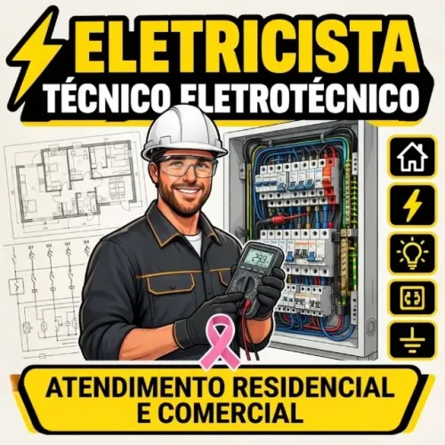 TÉCNICO ELETROTÉCNICO & ELETRICISTA ESPECIALIZADO SOLUÇÕES COMPLETAS EM ELÉTRICA