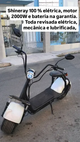 Scooter elétrica 2000W TODA REVISADA NA GARANTIA 