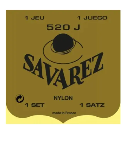 Encordoamento Savarez 520j P/ Violão Nylon Tensão Super Alta