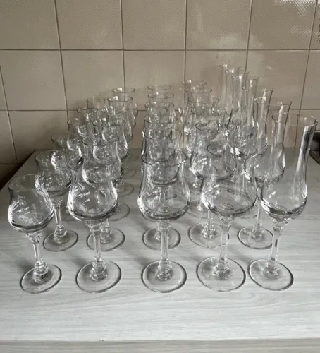 Conjunto de Taças de Cristal