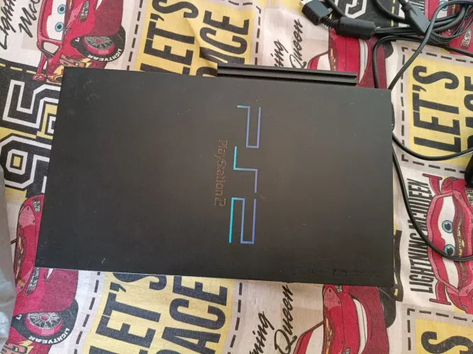 PS2 Fat com caixa